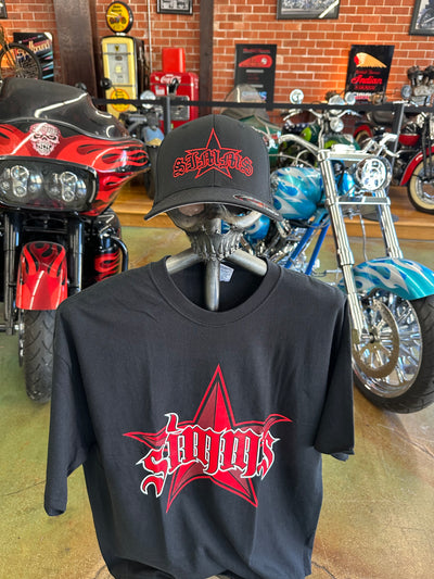 SIMMS Star TTE Black Logo -Black