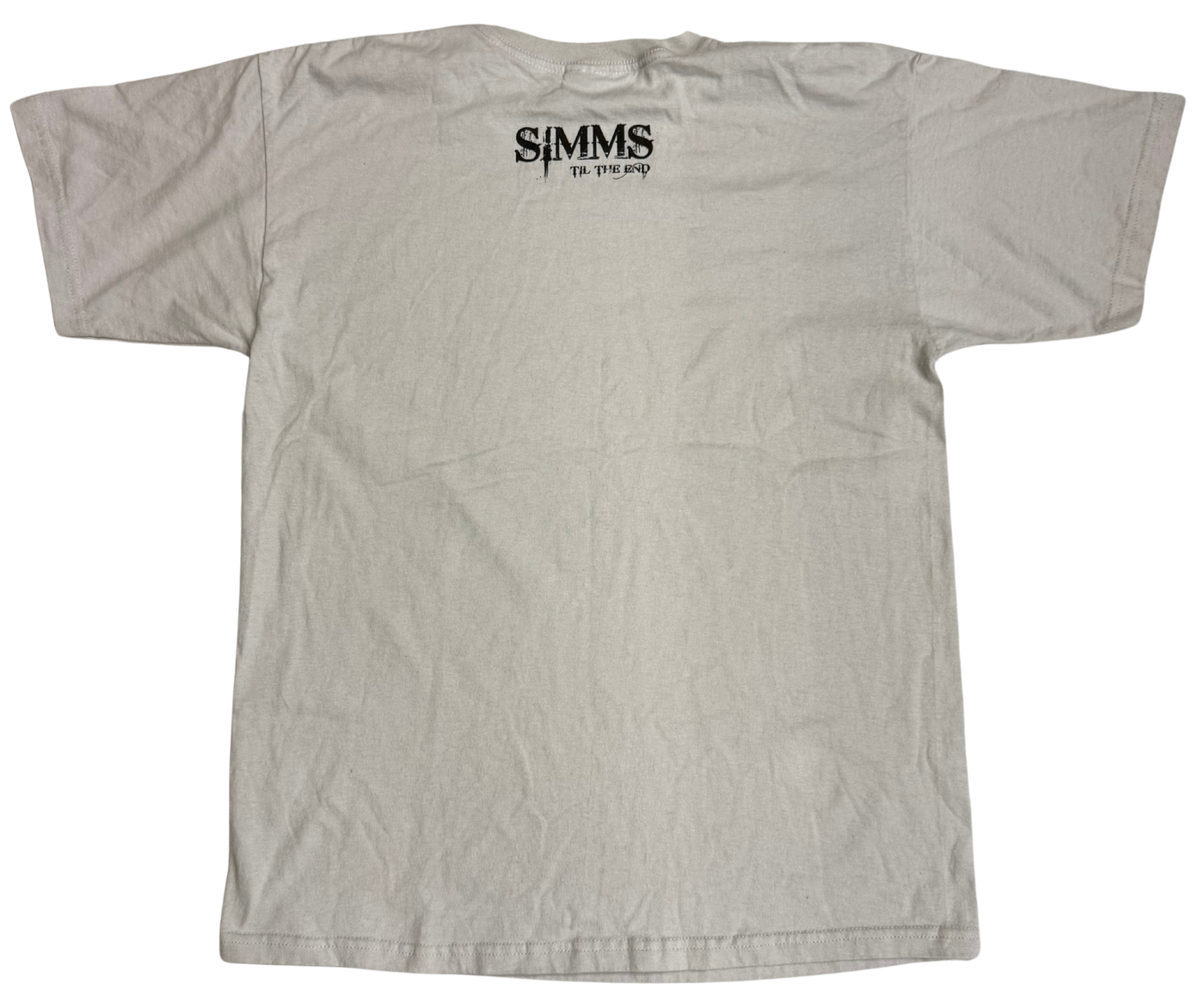 SIMMS Praying Skull Tee#511 -Beige/Green