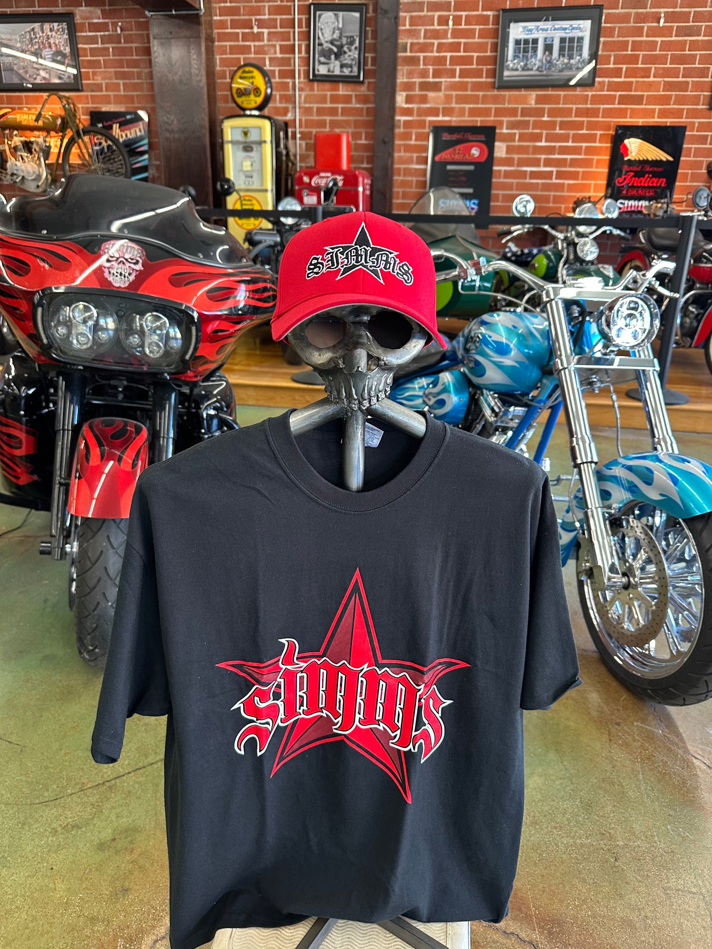 SIMMS Star TTE Black Logo -Red
