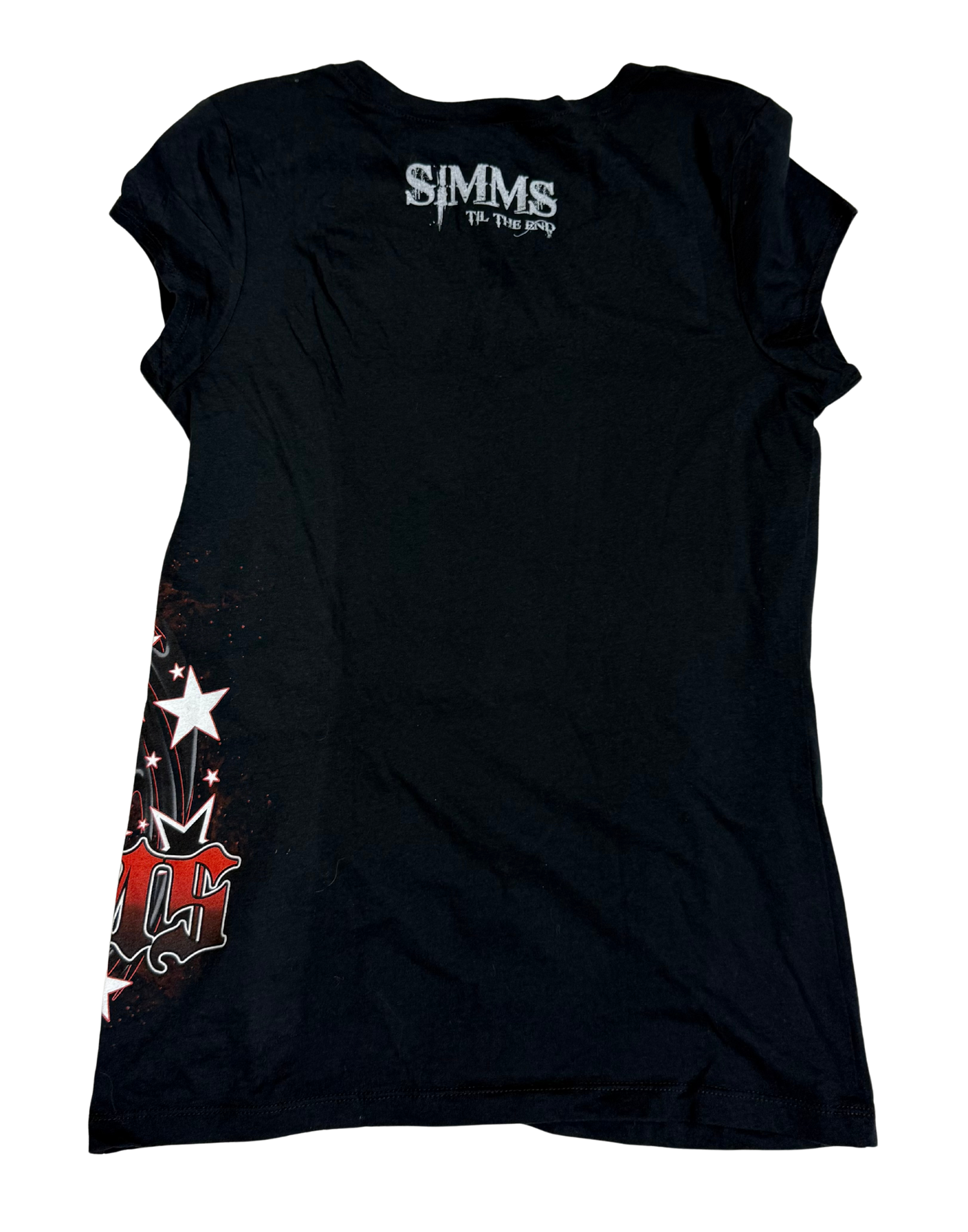 SIMMS Skull Stars Tee#503 -Black/White