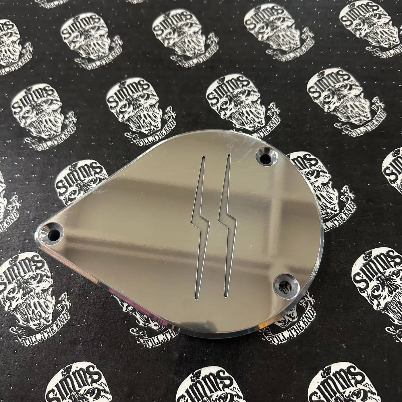 SIMMS S&S Air Cleaner Cover -Thunder Bolt