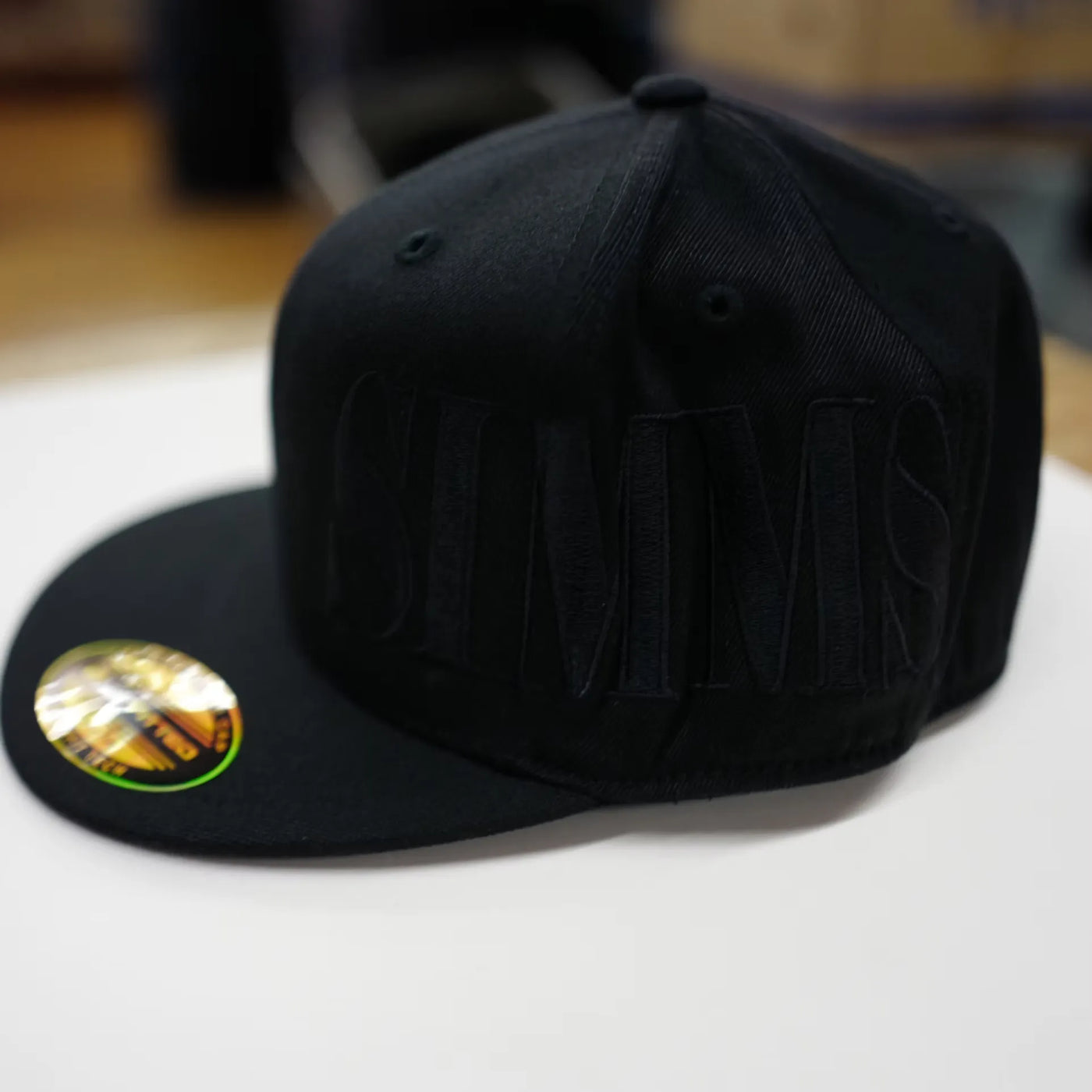 SIMMS Side Black Logo Hat -Black