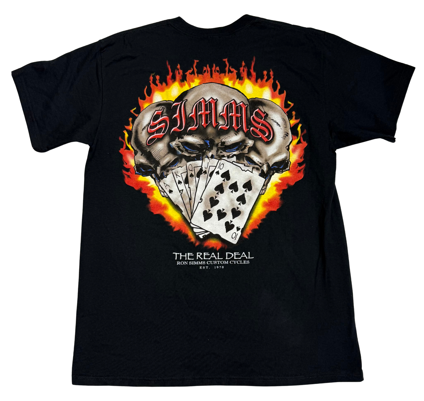 SIMMS RealDeal Tee#100 -Black, White