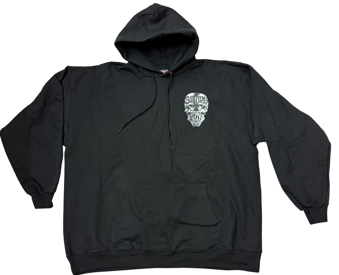 SIMMS Skull Hoodie -Black