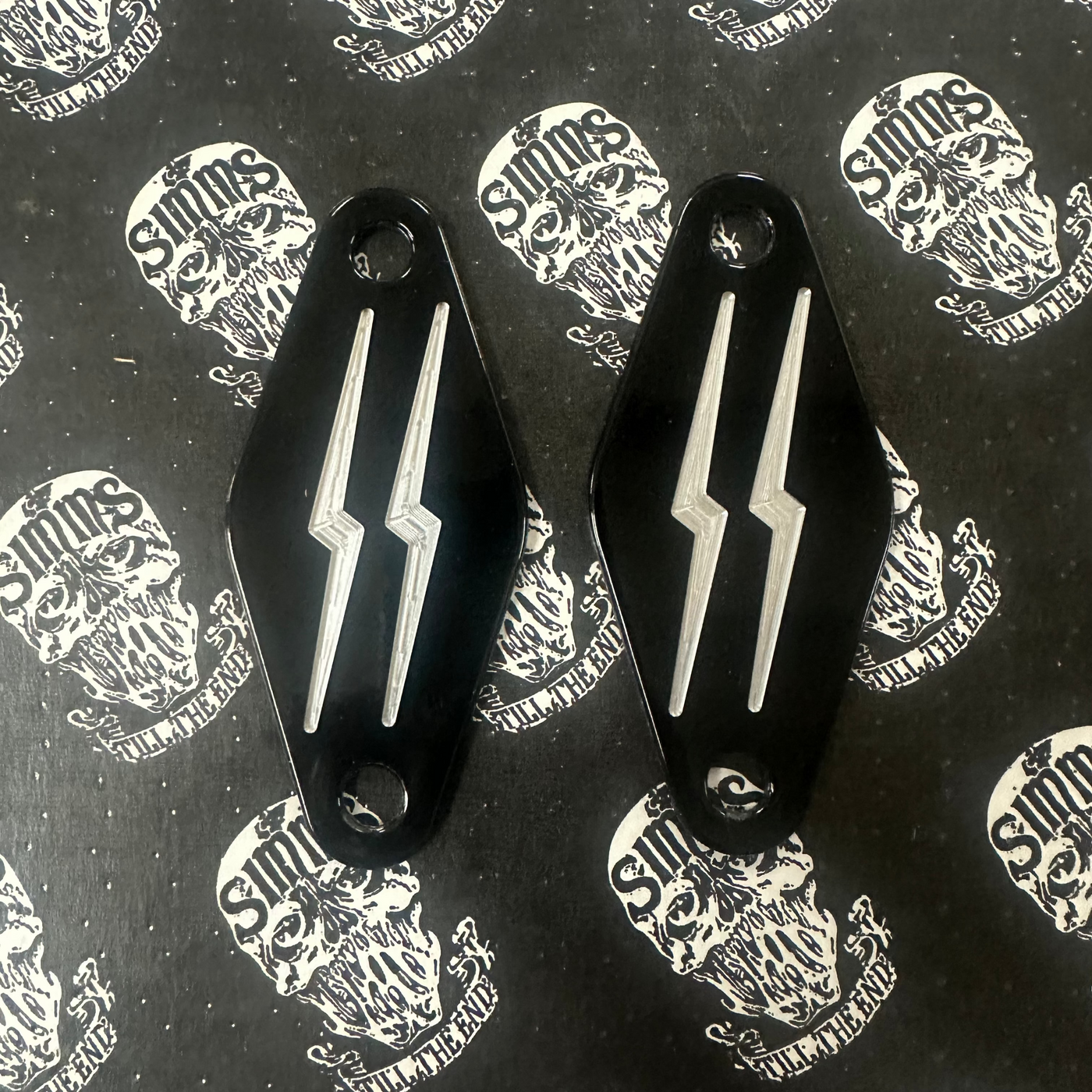 SIMMS Contrast Cut FXR Swing Arm Pivot Block Covers J-Thunder Bolt