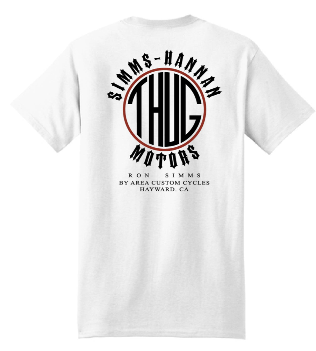 *SIMMS Classic THUG Hannah Tee#12739 J-White