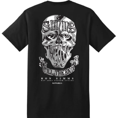 SIMMS Classic Skull TTE Tee#12733 Sturgis-Shirt J-Black