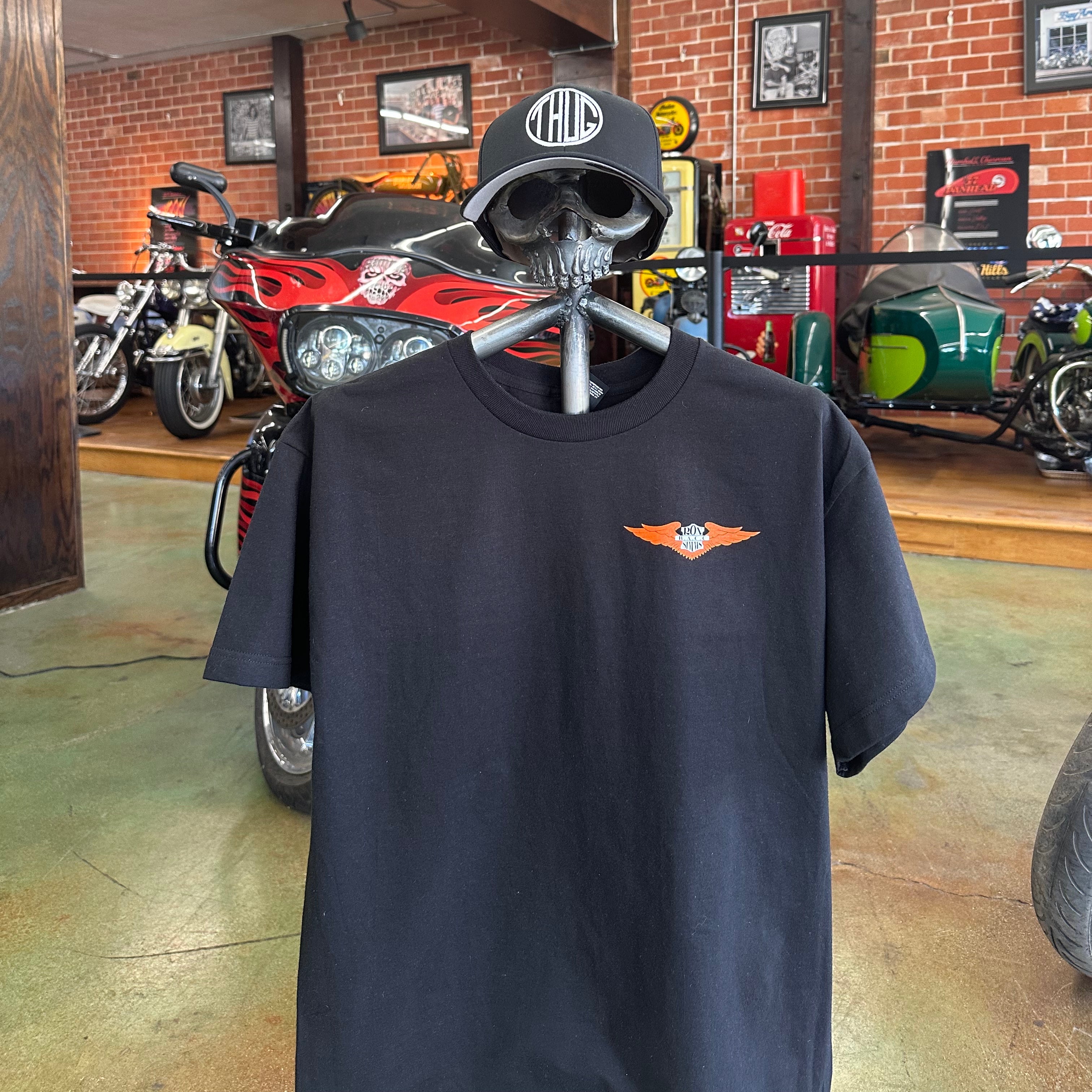SIMMS Classic Bay Area Wings Tee#12735 Sturgis-Shirt J-Black – Simms ...