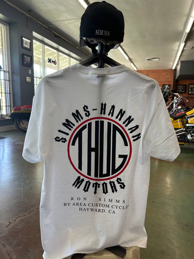 *SIMMS Classic THUG Hannah Tee#12739 J-White