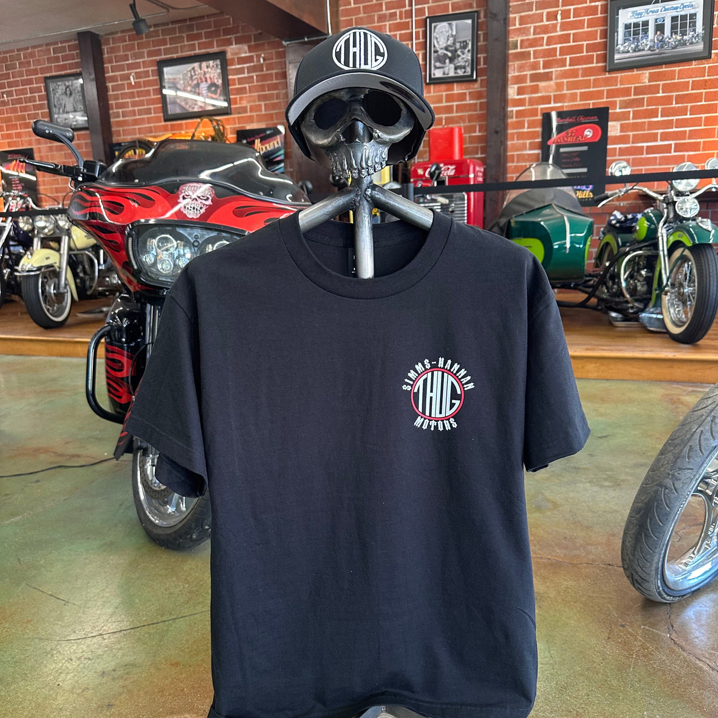 SIMMS- Hannah Classic THUG Circle Tee#12739 Sturgis-Shirt J-Black