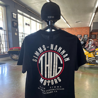 SIMMS- Hannah Classic THUG Circle Tee#12739 Sturgis-Shirt J-Black